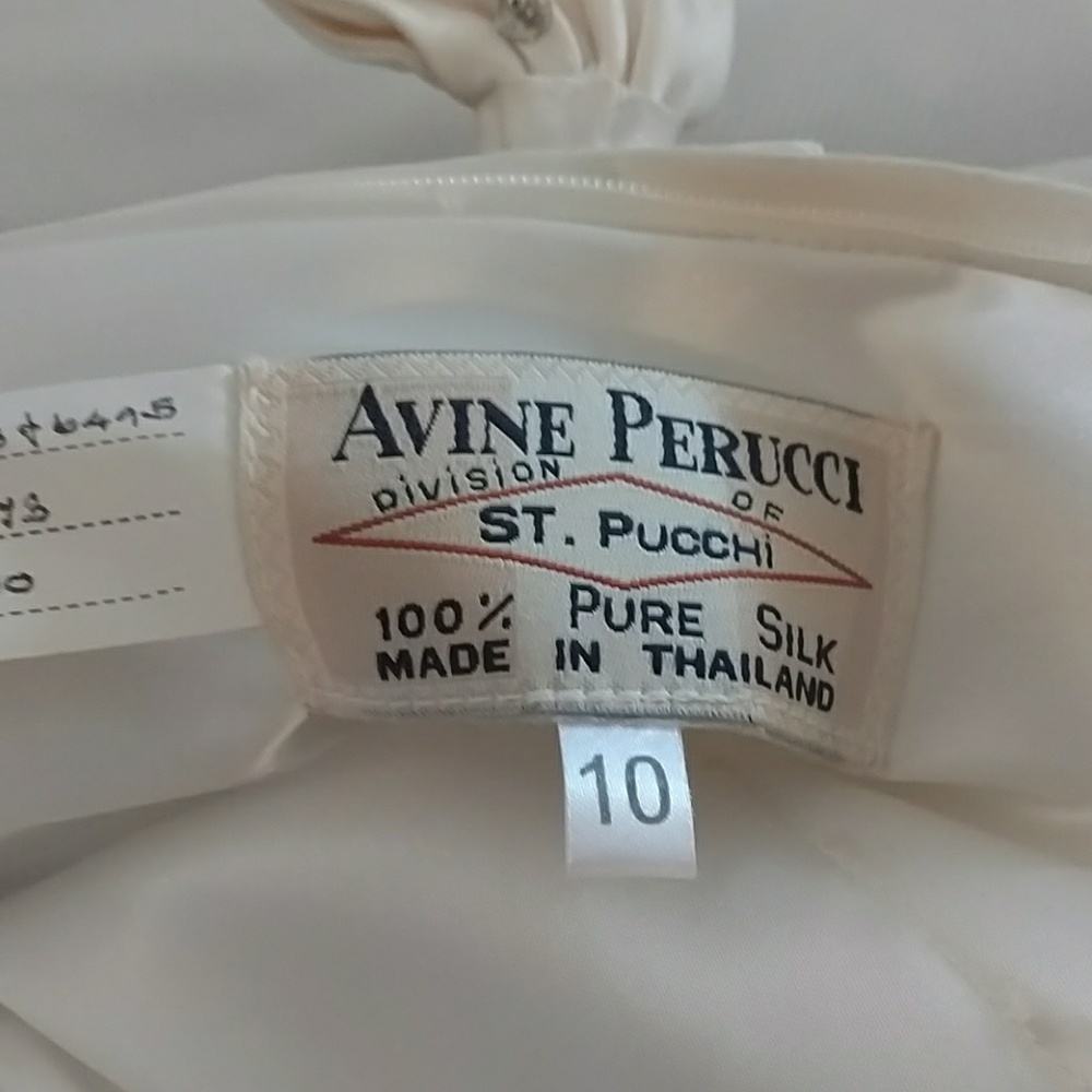 Stunning Champagne W/Swarovski ❤️Wedding gown/dress, runway show size 10 - Picture 4 of 10